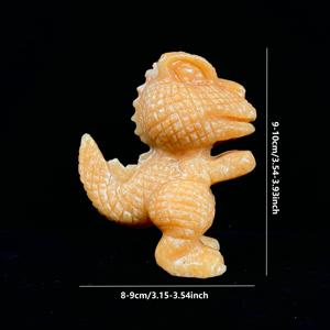 Dinosauro in Cristallo Intagliato 9-10cm, Pietra Curativa, Decorazione per la Casa, Regalo, Vendita all'Ingrosso - Product Image 3