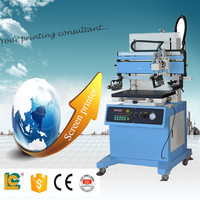 Máquina de serigrafía Pcb de alta calidad, máquina de serigrafía de cama plana de escritorio, máquina de serigrafía eléctrica para papel ba