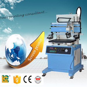 High Quality Pcb Screen Printing Machine Desktop Flat Bed Screen Printing Machine Electric Screen Printing Machine for Paper Ba