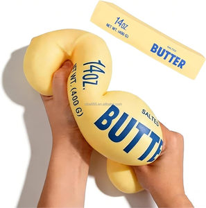 ของเล่นบีบเนื้อนุ่ม TPR ขนาด 25 ซม. บีบแล้วคืนตัวช้า บรรเทาความเครียด ของเล่นบีบอัดนุ่มๆ บรรเทาความวิตกกังวล - Product Image 1