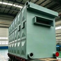 Caldera de Aceite Térmico de la Serie YLW, Funcionando con Carbón/Biomasa |   Sistema de Calefacción Industrial con Rejilla de Cadena de 1.4-7MW