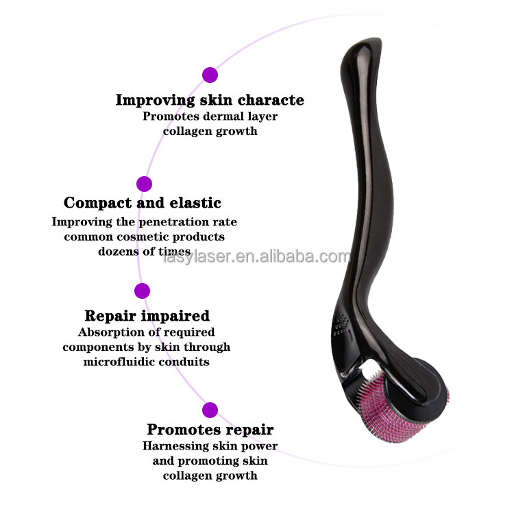 Sample Free Mts Derma Rolller 540 Dermaroller Micro Needle Titanium Machine Rolling multicolor optional ice roller
