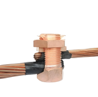 Câble électrique 2.5 TJ 16-240mm2 fabriqué en chine haute qualité cuivre boulon connexion fil pince Split Type boulon connecteur