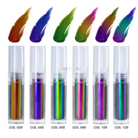 Caméléon couleurs fards à paupières durable imperméable liquide duochrome pigment fard à paupières
