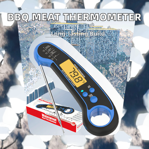 वाटरप्रूफ डिजिटल इंस्टेंट मीट पढ़ा मांस डिजिटल फूड थर्मामीटर पिज्जा ओवन थर्मामीटर - Product Image 5