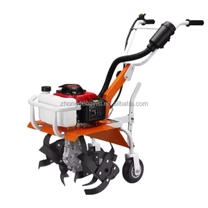 Agricultural Multi-functional Gasoline Hand-Held <b>Cultivated</b> Land Loosening Rust Removal Machine Rotary Tiller Micro-Tiller - Product Image 1