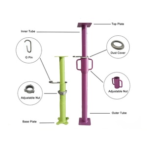 Thép shoring Prop Hệ thống cầu cương cứng bê tông đúc sẵn bến tàu cột thép ván khuôn xây dựng đường sắt xây dựng ván khuôn - Product Image 2