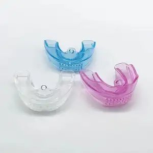 Dente dental ortodôntico cintas dentes moagem boca guarda transparente 1 peça pode logotipo personalizado adesivo ou caixa personalizada TPE M6001