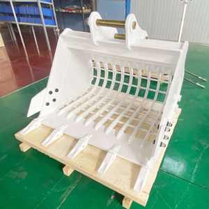 دلو فرز للحفارات بعرض 500 مم مصنوع من مادة Q355B/NM400 مع أسنان هيكلية للحفارات من 3-5 طن مثل PC30/PC50/PC60 - Product Image 4