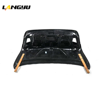 LANGyu Modification F10 F18 Type-CSL Couvercle de coffre arrière en fibre de carbone pour BMW Série 5 F10
