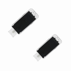 Lumière d'ambiance pour <span class=keywords><strong>Audi</strong></span> AodiA4LA5A6L, projecteur laser de porte de voiture, lumière de bienvenue - Product Image 4