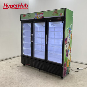Enfriador Vertical con Marca Personalizada |   Refrigerador con Puerta de Vidrio para Cerveza y Bebidas, Suministro de Fábrica OEM, LC-380-570-52 - Product Image 2