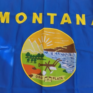 ธงมอนทานาสำหรับภายนอกอาคาร ขนาด 3 x 5 ฟุต ผ้าอ๊อกซ์ฟอร์ดสำหรับใช้งานกลางแจ้ง ทนทานต่อการซีดจาง ธงรัฐสหรัฐอเมริกาพร้อมลวดลายปัก - Product Image 2