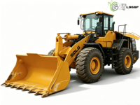 Chargeuse sur pneus lourde d'occasion SDLG L956F 16,8 tonnes conforme aux normes EPA |   Moteur EURO 5 Modèle 2023 Chargeur de matériaux en vrac pour mines et carrières Cummins/Weichai