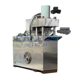 Hydraulic Shisha Biomass Charcoal Sawdust <b>Pillow</b> Olive Pomace Briquette Making Machine - Product Image 1