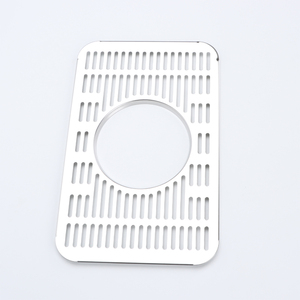 Vassoio Raccogligocce per Birra in Acciaio Inox Personalizzabile con Valvola in <span class=keywords><strong>Plastica</strong></span> per Accessori Bar e Uso Alberghiero Lihe LH033A - Product Image 3