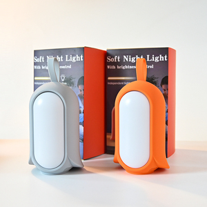 Lampu malam LED hangat untuk bayi, mesin terapi kebisingan putih dengan Sensor menangis pengatur waktu tidur menenangkan, penggunaan rumah - Product Image 6