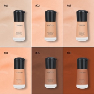 Fond de teint liquide mat doux VERONNI, correcteur, 6 couleurs, crème BB, couvrance totale du visage - Product Image 3