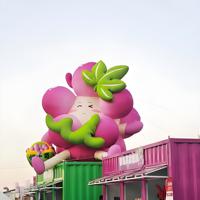 Promotion BOYI : Grappe de raisins gonflable géante, accessoire réaliste pour festivals, activation de marque, expositions et fêtes