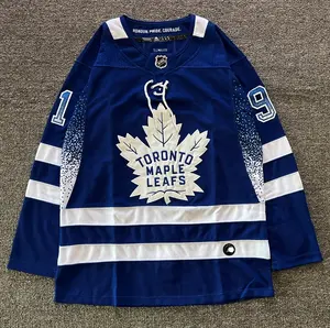 Bán buôn tùy chỉnh thêu đính Ice Hockey Jersey 100% Polyester Hockey Jersey