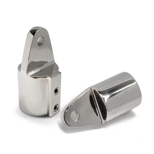 Boat Accessories Manufacturer 316 Stainless Steel Mirror Polished Bimini Top Cap Hardware
