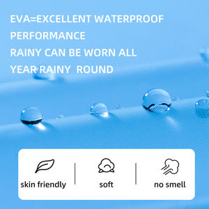 <span class=keywords><strong>Impermeable</strong></span> Multicolor Portátil, Chaqueta <span class=keywords><strong>Impermeable</strong></span> de Eva Reutilizable, Poncho para <span class=keywords><strong>Mujer</strong></span> - Product Image 5