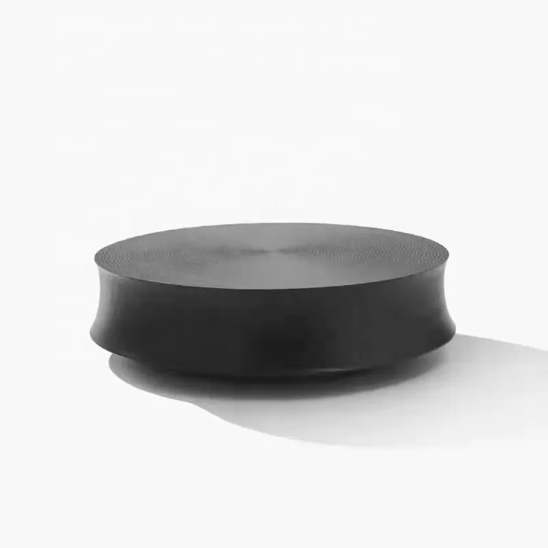 Fashion modern round classical coffee table high end living room postmodern simple tea table nordic black coffee table