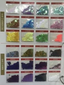 Paillettes en gros en forme de cœur mélangées et épaisses pour la décoration des ongles - Product Image 5