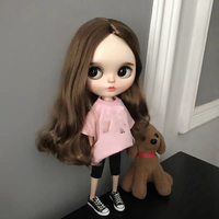 Vêtements de poupée BJD de haute qualité, échelle 1/6, 30 cm, t-shirt fait main pour filles, mini jouets, nouvelle arrivée