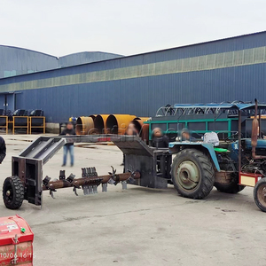 Fertilizante animal de alta temperatura Máquina remolcada Abono de aves de corral Tractor Compost Turner Equipo - Product Image 4