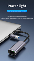Adaptateur réseau filaire externe portable USB 3.0/Type-C RJ45 Gigabit LAN 1000 Mbps pour ordinateurs portables, MacBooks, Windows, très vendu
