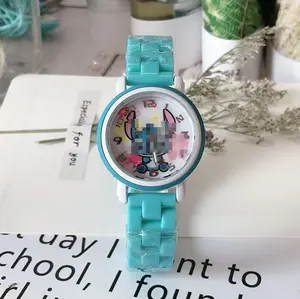 2024 Stitchy Boys Girls Kids Cartoon Watch Ceramic Watch (box taken separately)