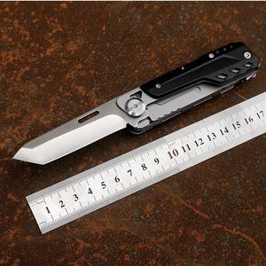 Hongfeng personalizzato portatile in acciaio inox all'aperto Multi-funzionale coltello pieghevole emergenza disastro strumento di prevenzione per la guerra - Product Image 2