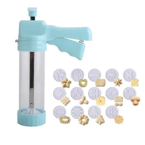 Plastic high quality discs and gun manual cookie press machine biscuits maker