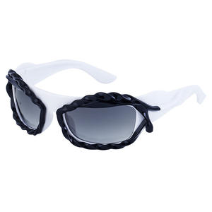 Lentes de Sol de Forma Irregular Ldh 6735, Unisex, Armazón de PC, Protección UV400, para Mujeres y Hombres, Venta al Por Mayor Transfronteriza - Product Image 4