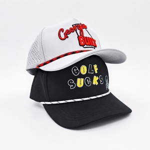 Robust Construction 5 Panel Solid <b>Waterproof</b> Golf Cap Custom Embroidery Logo Low MOQ OEM Quick Dry High Density Fabric Sports - Product Image 3