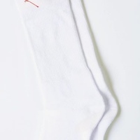 Lot de 2 paires de chaussettes de sport tendance Hane, design Terry-Back, logo en spandex, antidérapantes, unisexes, pour le basketball