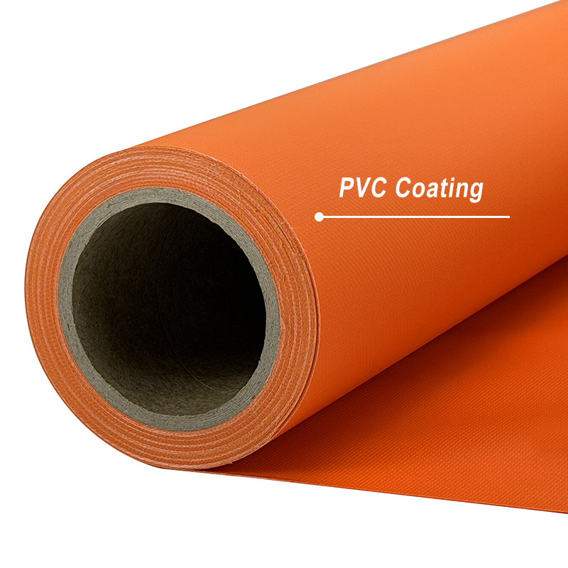 500D 18x17 Pvc Coated Fabric Heavy Duty Strong Tear Resistant Cloth for Backpack Travel Luggages and Industrial Bags