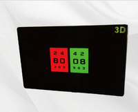Écran de test numérique de vision oculaire LCP-1200 LCD LED tableau du panneau visuel 3d tableau des yeux