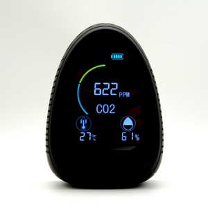 גלאי עם pm2.5 אזעקה ndir חיישן lcd תצוגת אוויר איכות אוויר ו 10% הנחה - Product Image 5