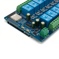 Module de relais 16 voies ESP32 avec alimentation DC5V, carte de développement avec OS Linux et interface I2C - WROOM Secondaire