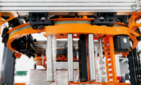 Enrouleur automatique de film étirable de type annulaire haute capacité pour charges lourdes sur palettes CE OEM
