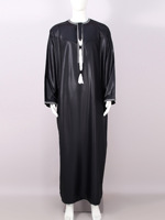 Vente en gros de robes Abayas musulmanes pour hommes, robe longue à manches longues, kaftan, robe pour hommes, Jubba Thobe, caftan pakistanais, caftan saoudien, vêtements islamiques