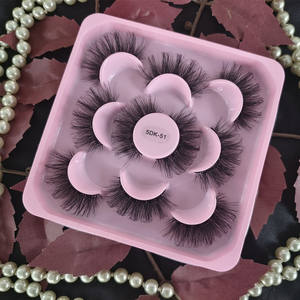 Großhandel Handgefertigte 3D-Wimpern Schwarz Baumwollband Streifen Wimpern Weiche Falsche Wimpern Falsche Nerzwimpern Streifen Wimpernlieferanten - Product Image 6