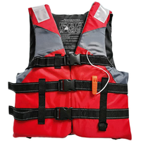 Niufurui Bande Réfléchissante et Sangle de Sécurité Réglable Gilet de Sauvetage Personnel Offshore, Gilet de Sauvetage Bateau, Gilet de Sauvetage Jet