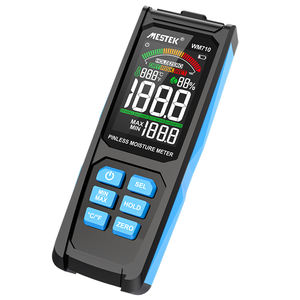 Medidor De Umidade Não-Invasivo Testador De Umidade De Madeira Higrômetro Detector De Umidade De Madeira De Madeira Digital Densidade Medidor De LCD - Product Image 1