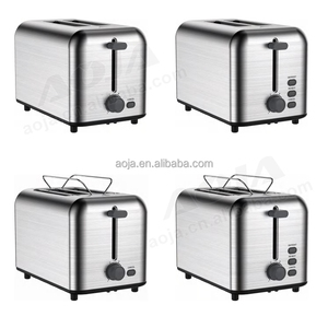 AOJA pemanggang roti 4 Iris cerdas, pembuat Sandwich, Pemanggang roti, daya tinggi, efisien, mudah untuk dibersihkan, pembuat sarapan sehat untuk penggunaan di rumah - Product Image 5