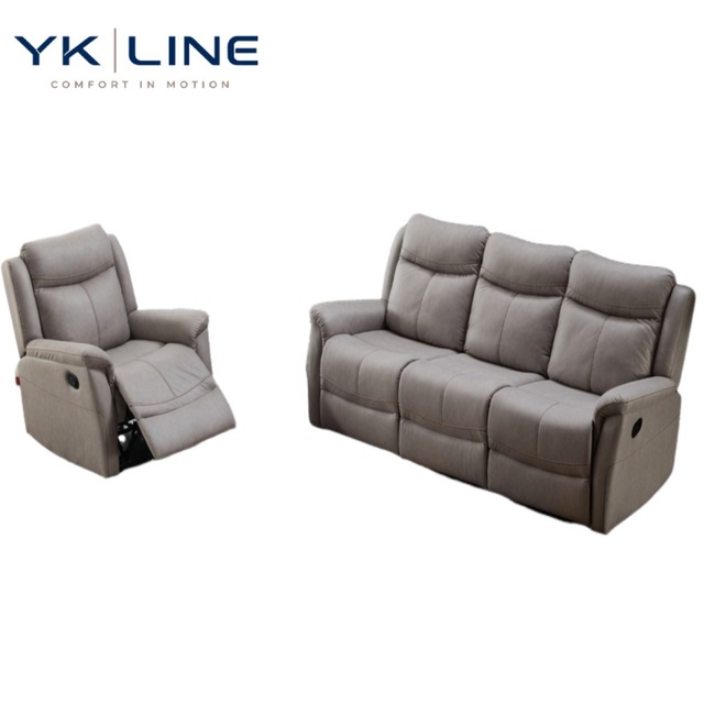 Wholesale Discount Sectional Leather Recliner Home Theater Sofa