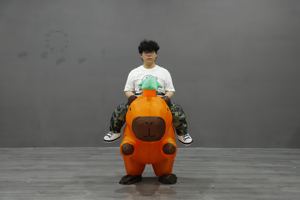 Disfraz Inflable <span class=keywords><strong>de</strong></span> Capibara, Traje <span class=keywords><strong>de</strong></span> Mascota <span class=keywords><strong>para</strong></span> Fiestas, Navidad, <span class=keywords><strong>Halloween</strong></span>, Promociones - Product Image 3