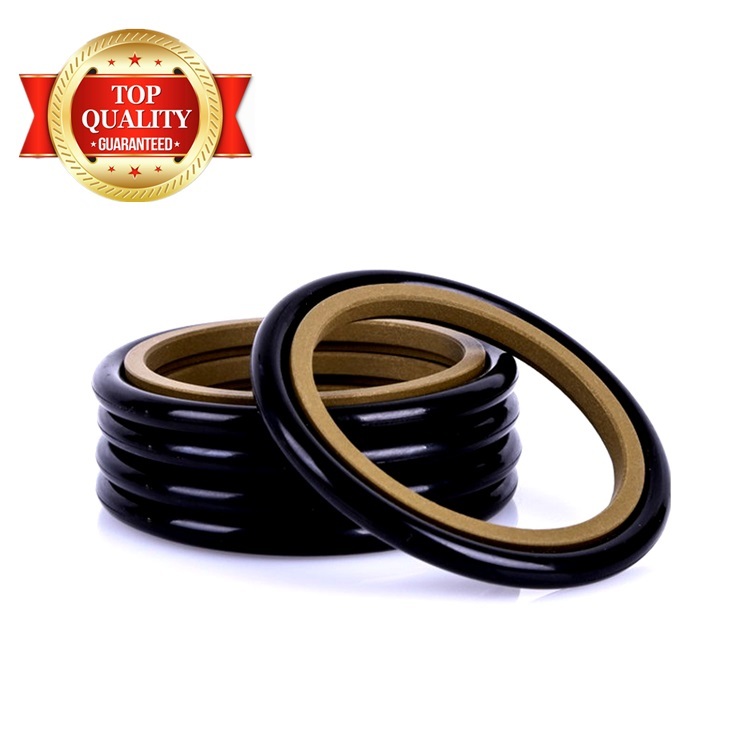 Free Sample NUOANKE China Manufacture Hydraulic Buffer Rod Seal Rubber PTFE HBTS Step Seal GSJ